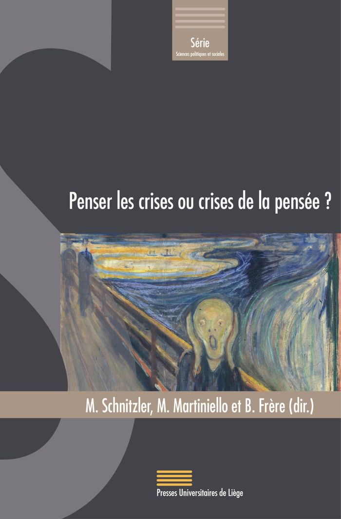 Couverture du livre « PENSER LES CRISES OU CRISES DE LA PENSEE ? » de Schnitzler Marie, librairie Les Contes Infusés à Corte