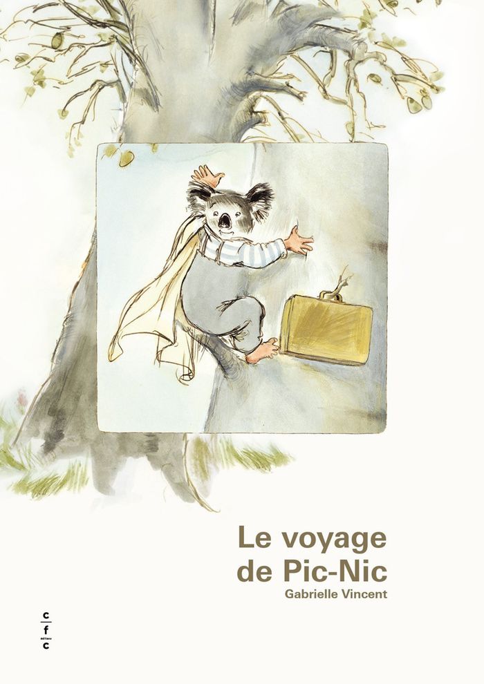 Couverture du livre « Le voyage de Pic-Nic » de Gabrielle Vincent, librairie Les Contes Infusés à Corte