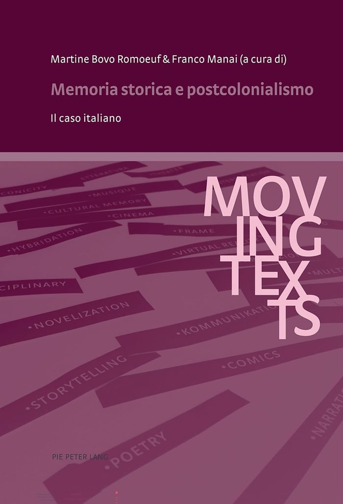 Couverture du livre « MEMORIA STORICA E POSTCOLONIALISMO - IL CASO ITALIANO » de Bovo Romoeuf Martine, librairie Les Contes Infusés à Corte