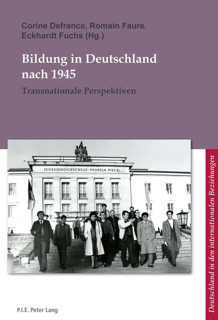 Couverture du livre « BILDUNG IN DEUTSCHLAND NACH 1945 - TRANSNATIONALE PERSPEKTIVEN » de Corine Defrance, librairie Les Contes Infusés à Corte