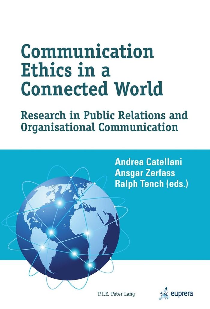 Couverture du livre « COMMUNICATION ETHICS IN A CONNECTED WORLD - RESEARCH IN PUBLIC RELATIONS AND ORGANISATIONAL COMMUNIC » de Andrea Catellani, librairie Les Contes Infusés à Corte