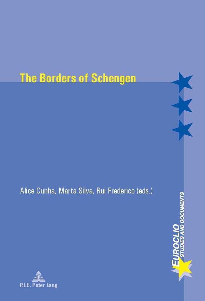 Couverture du livre « THE BORDERS OF SCHENGEN », librairie Les Contes Infusés à Corte