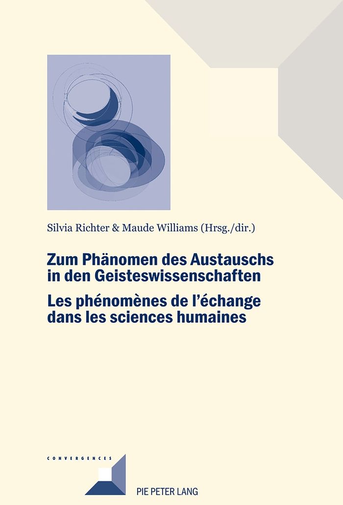 Couverture du livre « ZUM PHANOMEN DES AUSTAUSCHS IN DEN GEISTWISSENSCHAFTEN LES PHENOMENES DE L'ECHANGE DANS LES SCIENCES », librairie Les Contes Infusés à Corte