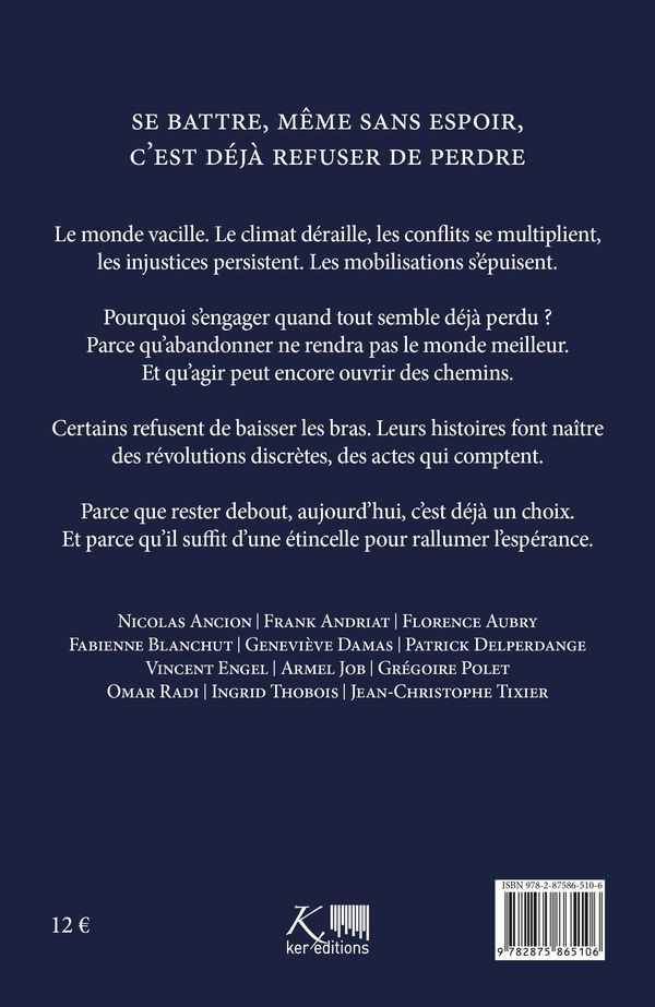 Quatrième de couverture de « Les bonnes révolutions : [roman] »