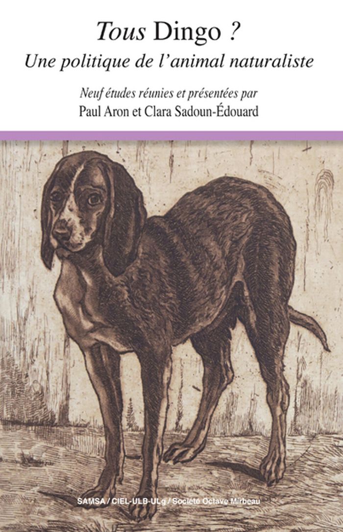 Couverture du livre « TOUS DINGO - UNE POLITIQUE DE L'ANIMAL NATURALISTE » de Collectif, librairie Les Contes Infusés à Corte