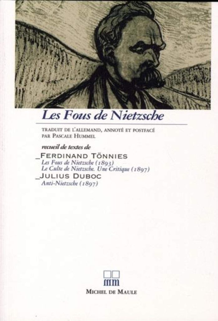 Couverture du livre « FOUS DE NIETZSCHE (LES) » de Duboc/tonnies, librairie Les Contes Infusés à Corte