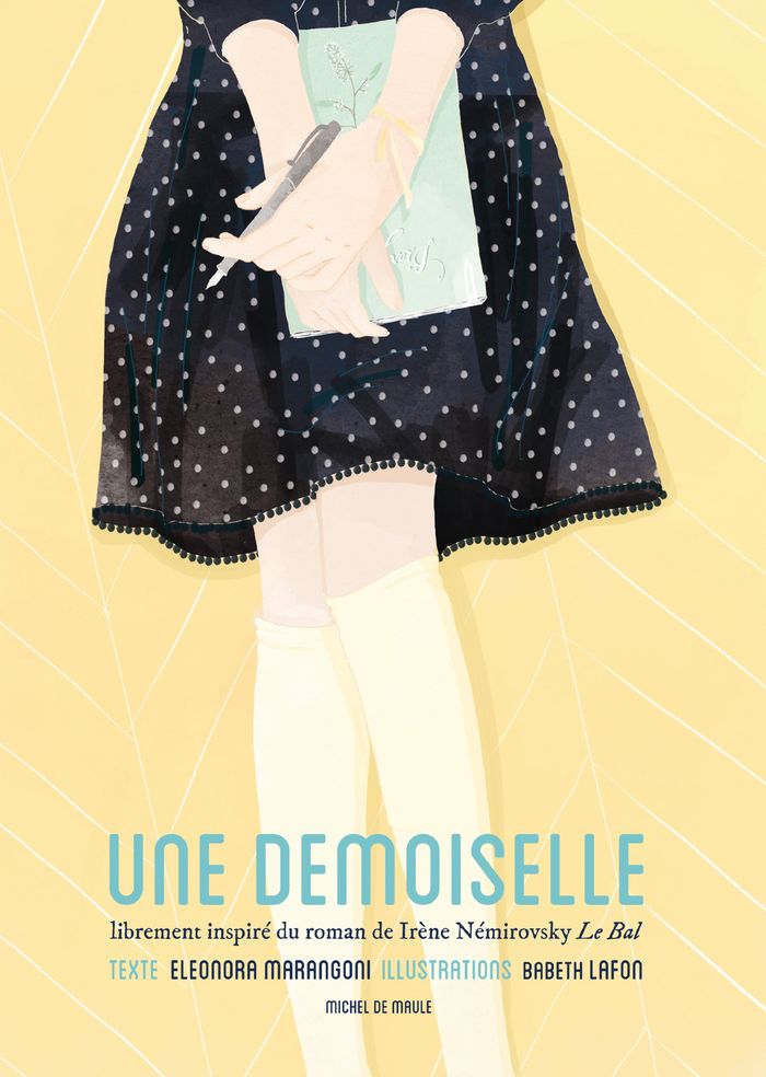 Couverture du livre « UNE DEMOISELLE » de Marangoni/nemirovsky, librairie Les Contes Infusés à Corte