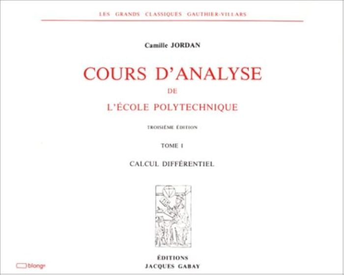 Couverture du livre « COURS D'ANALYSE DE L'ECOLE POLYTECHNIQUE 3 VOL », librairie Les Contes Infusés à Corte