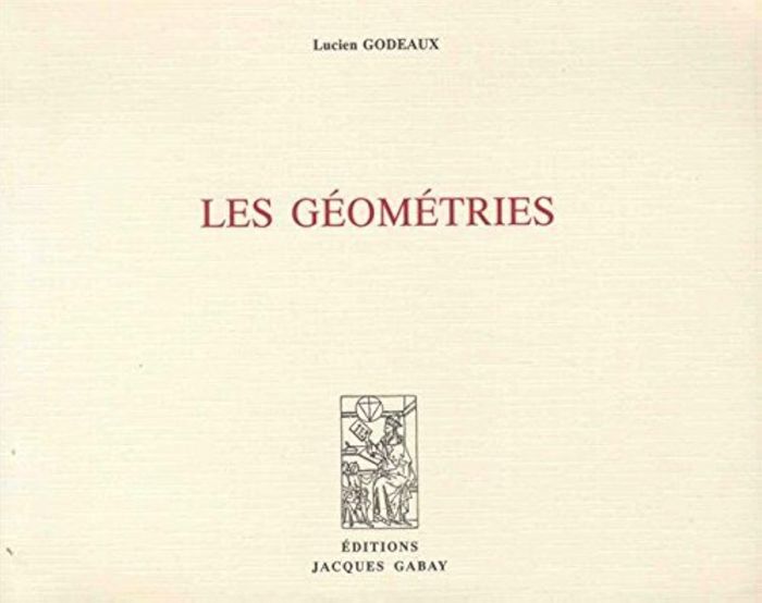 Couverture du livre « LES GEOMETRIES », librairie Les Contes Infusés à Corte