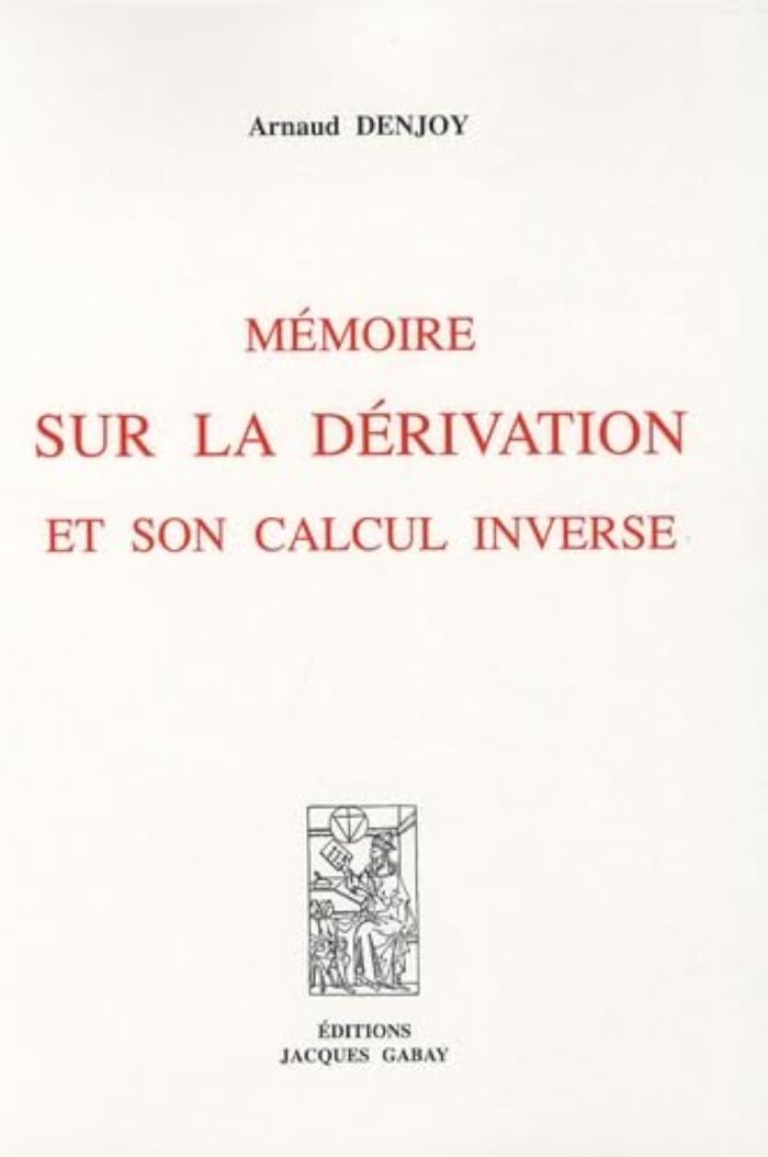 Couverture du livre « MEMOIRE SUR LA DERIVATION ET SON CALCUL INVERSE », librairie Les Contes Infusés à Corte