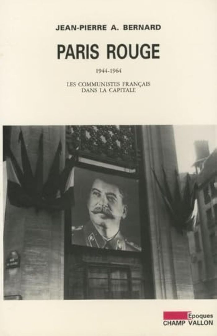 Couverture du livre « PARIS ROUGE » de J-P. Bernard, librairie Les Contes Infusés à Corte