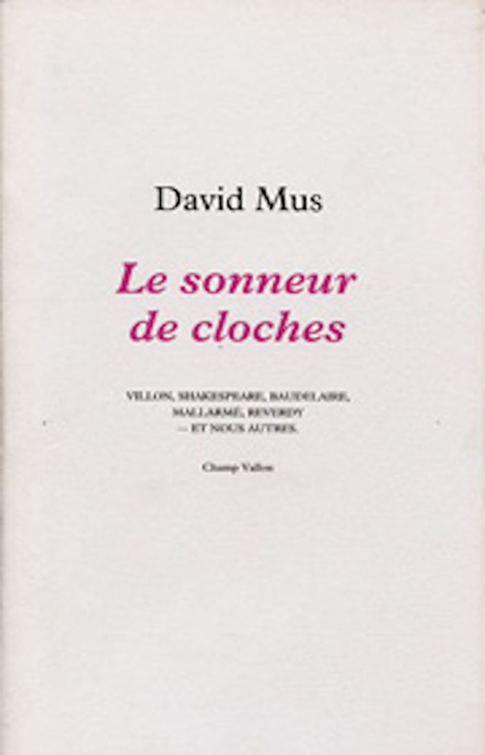 Couverture du livre « LE SONNEUR DE CLOCHES » de David Mus, librairie Les Contes Infusés à Corte