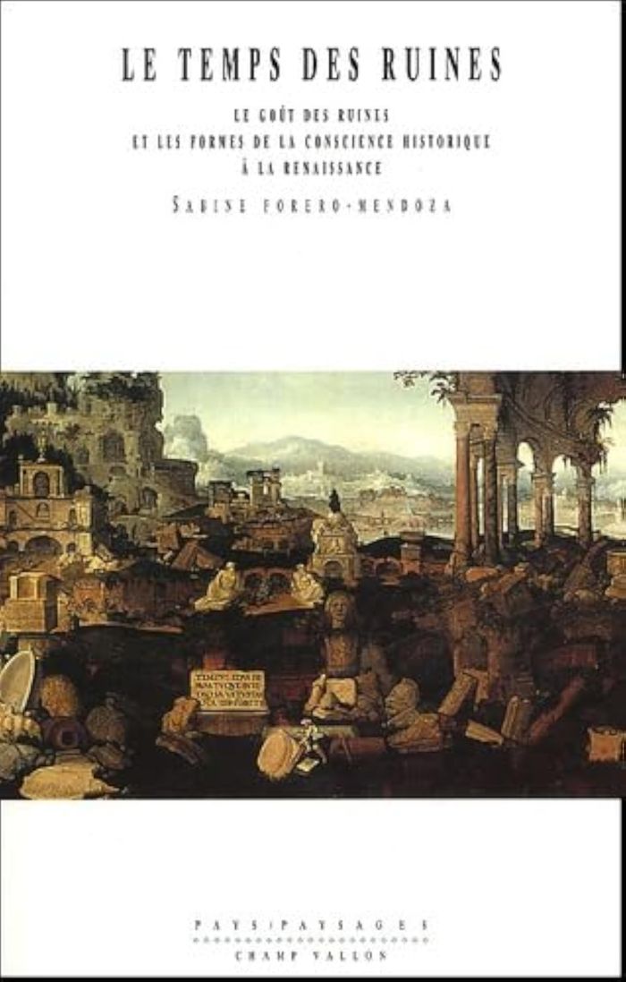Couverture du livre « LE TEMPS DES RUINES » de Sabin Forero-Mendoza, librairie Les Contes Infusés à Corte