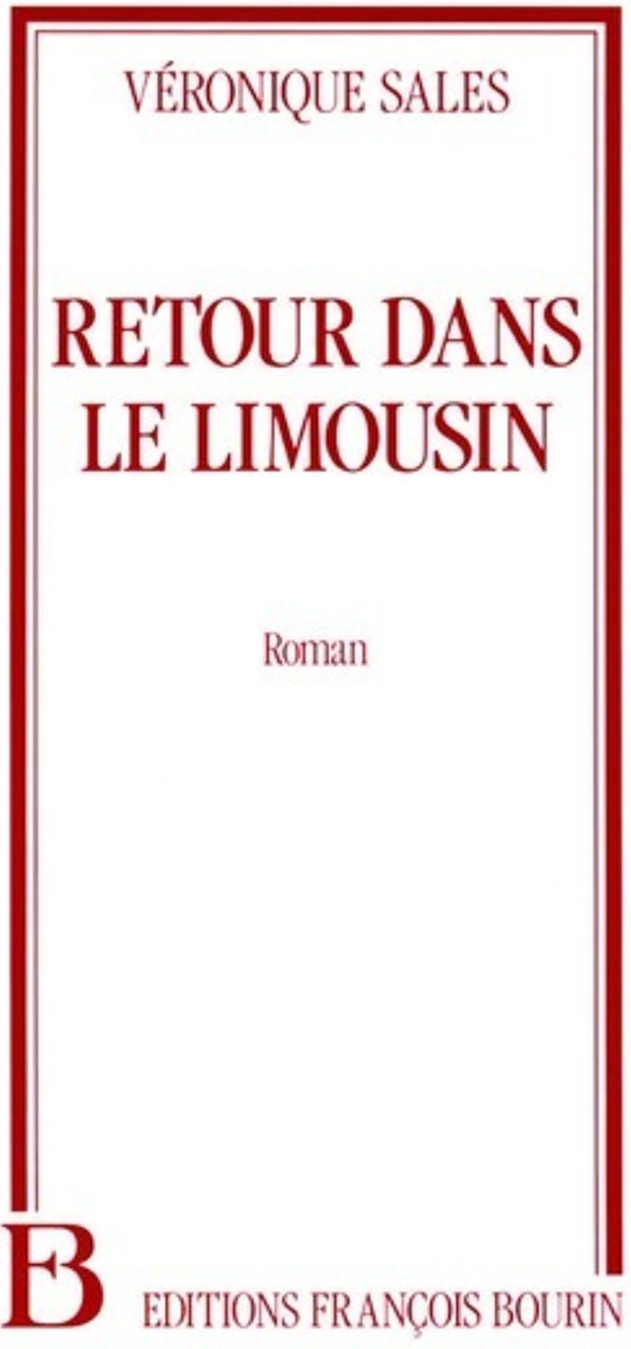 Couverture du livre « RETOUR DANS LE LIMOUSIN » de Veronique Sales, librairie Les Contes Infusés à Corte