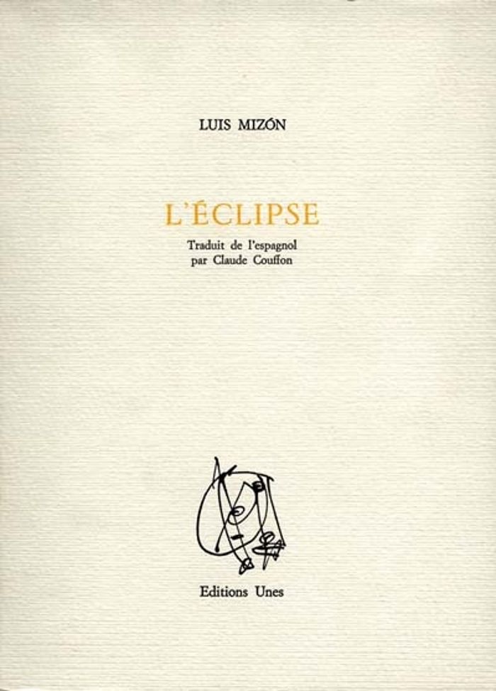 Couverture du livre « ECLIPSE » de Luis Mizon, librairie Les Contes Infusés à Corte