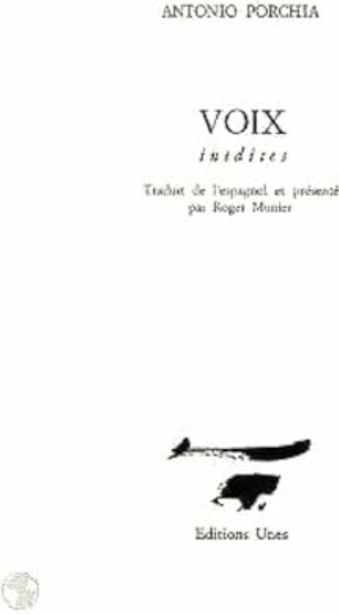 Couverture du livre « VOIX INEDITES », librairie Les Contes Infusés à Corte