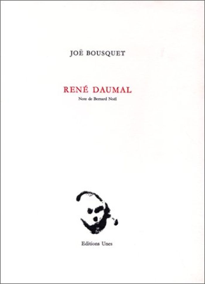 Couverture du livre « RENE DAUMAL », librairie Les Contes Infusés à Corte