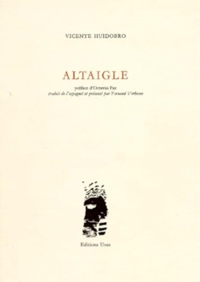 Couverture du livre « ALTAIGLE » de Huidobro, librairie Les Contes Infusés à Corte