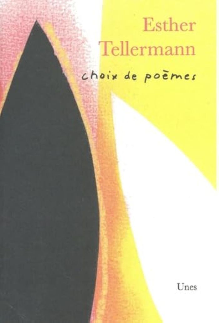 Couverture du livre « Choix de poèmes » de Esther Tellermann, librairie Les Contes Infusés à Corte