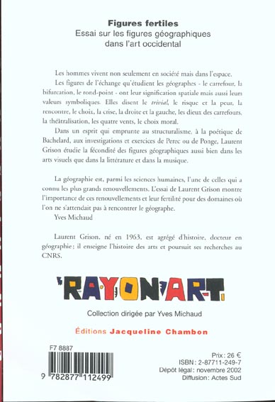 Quatrième de couverture de « FIGURES FERTILES »
