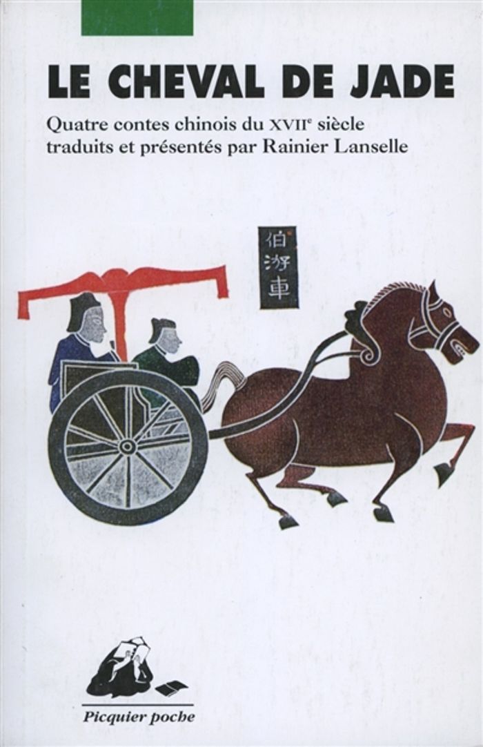 Couverture du livre « LE CHEVAL DE JADE » de Anonyme, librairie Les Contes Infusés à Corte