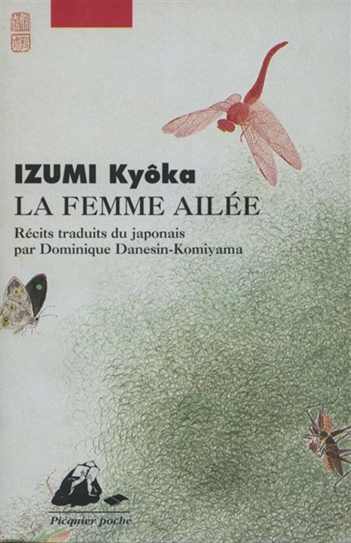 Couverture du livre « LE FEMME AILEE (LA) SUIVI DE CAMPHRIER » de Kyoka Izumi, librairie Les Contes Infusés à Corte