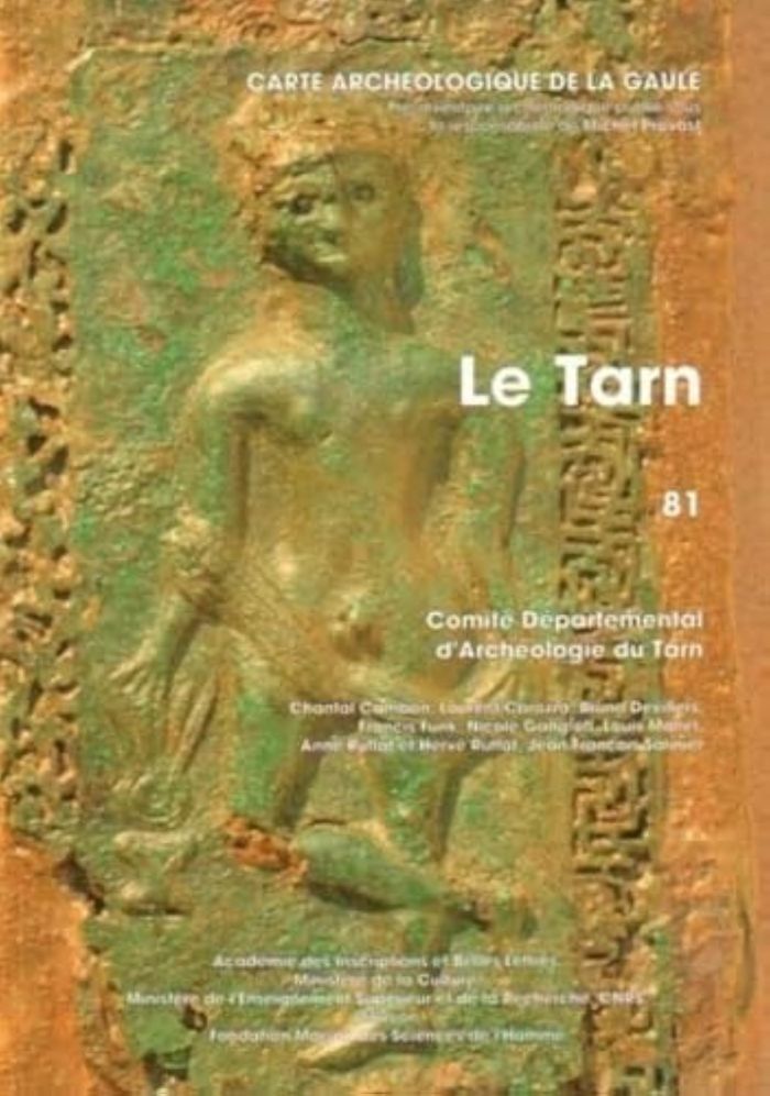 Couverture du livre « CARTE ARCHEOLOGIQUE DE LA GAULE 81 - LE TARN » de Michel Provost, librairie Les Contes Infusés à Corte