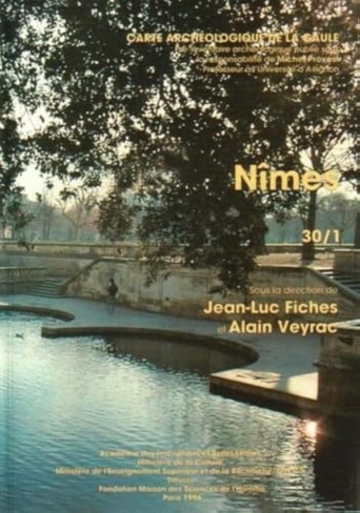 Couverture du livre « CARTE ARCHEOLOGIQUE DE LA GAULE 30/1 - NIMES » de Jean-Luc Fiches, librairie Les Contes Infusés à Corte