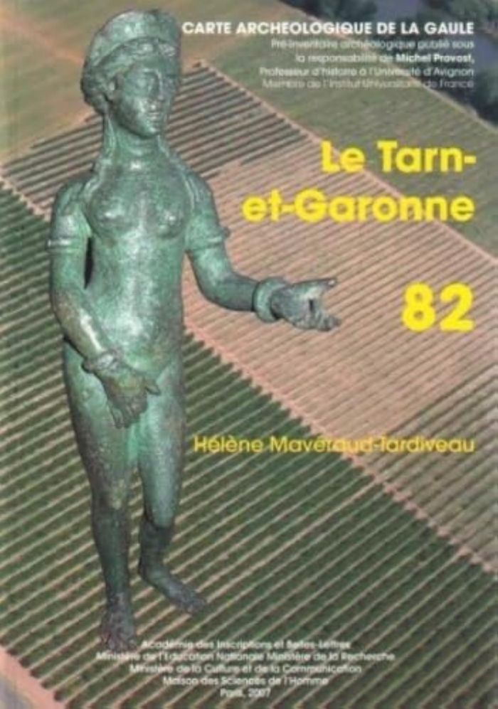 Couverture du livre « CARTE ARCHEOLOGIQUE DE LA GAULE 82 - LE TARN-ET-GARONNE », librairie Les Contes Infusés à Corte