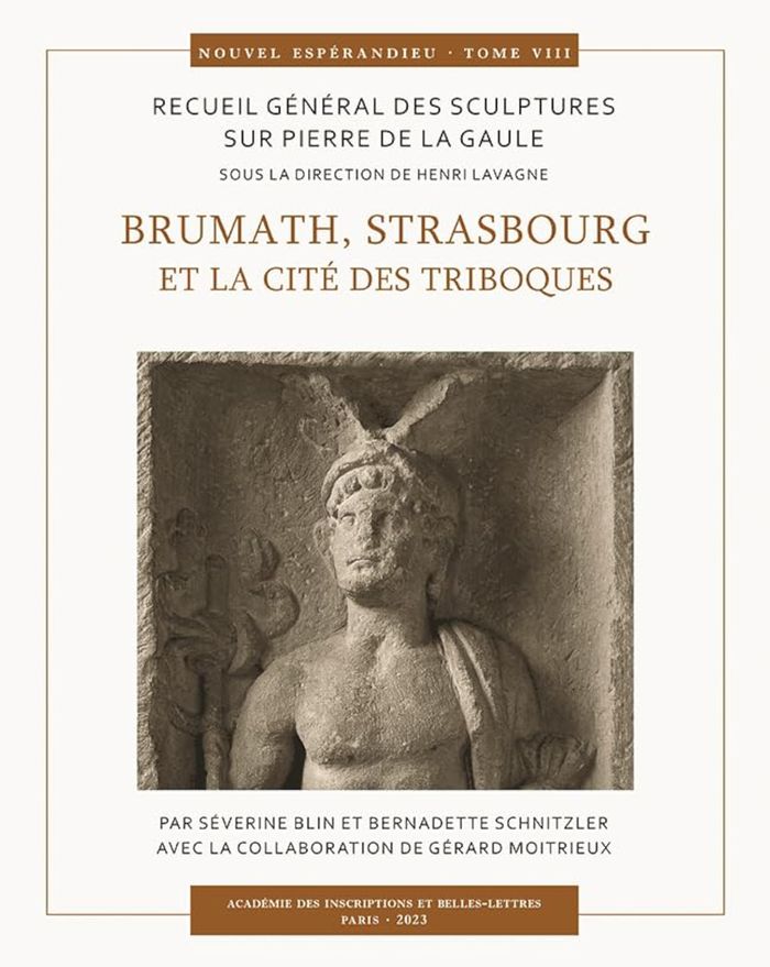 Couverture du livre « BRUMATH, STRASBOURG ET LA CITE DES TRIBOQUES » de Blin/schnitzler, librairie Les Contes Infusés à Corte