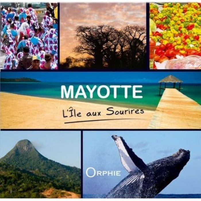 Couverture du livre « MAYOTTE - L'ILE AUX SOURIRES » de Moatty/benard, librairie Les Contes Infusés à Corte