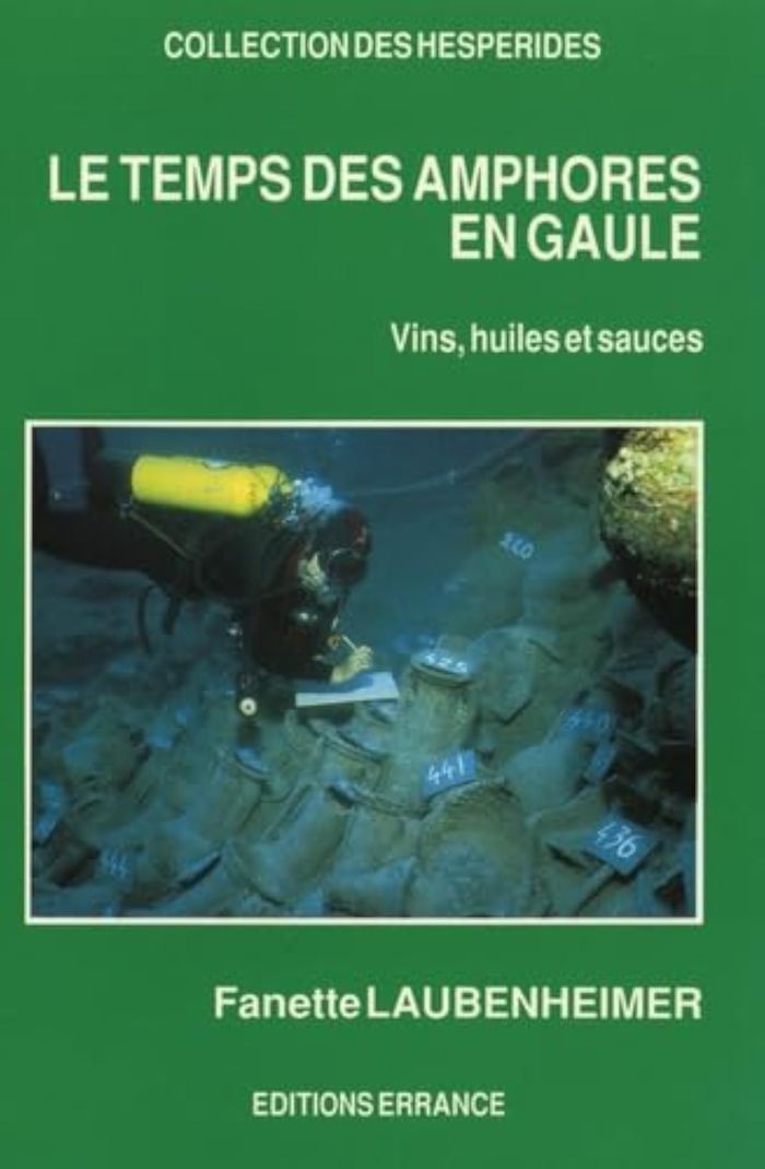 Couverture du livre « TEMPS DES AMPHORES EN GAULE » de Fanette Laubenheimer, librairie Les Contes Infusés à Corte