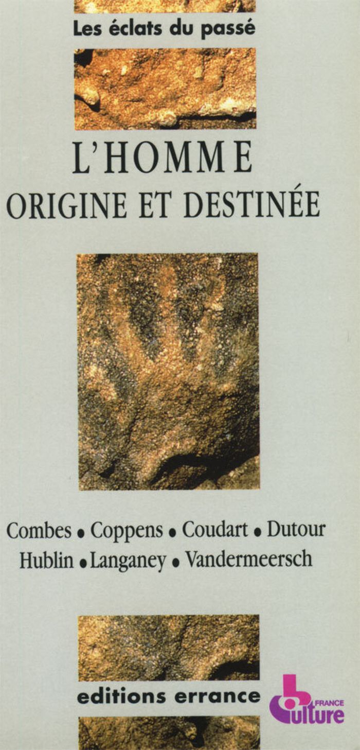 Couverture du livre « HOMME ORIGINE ET DESTINEE » de Charpentier/combes, librairie Les Contes Infusés à Corte