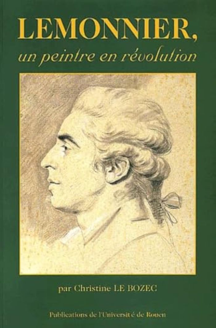 Couverture du livre « LEMONNIER, UN PEINTRE EN REVOLUTION » de Le Bozec Christine, librairie Les Contes Infusés à Corte