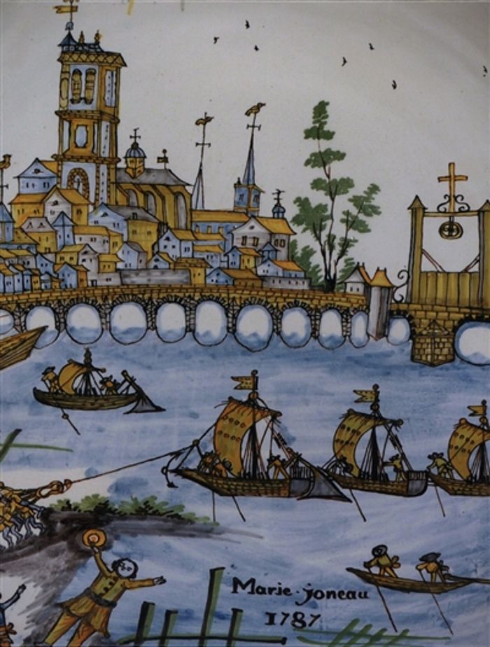 Couverture du livre « LA FAIENCE DE NEVERS - T1 HISTOIRE ET GENERALITES - T. 2 LE XVIIE » de Jean Rosen, librairie Les Contes Infusés à Corte