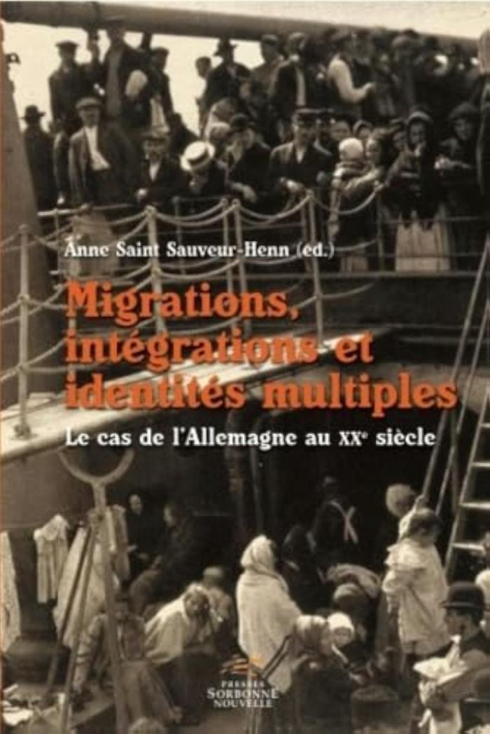 Couverture du livre « MIGRATIONS, INTEGRATIONS ET IDENTITES MULTIPLES. LE CAS DE L'ALLEMAGN », librairie Les Contes Infusés à Corte