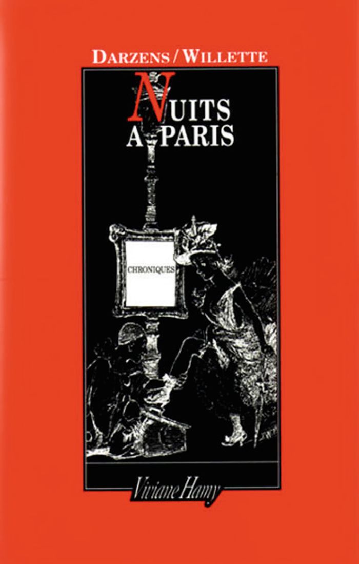 Couverture du livre « NUITS A PARIS » de Rodolphe Darzens, librairie Les Contes Infusés à Corte