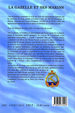 Quatrième de couverture de « LA GAZELLE ET SES MARINS »