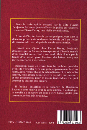 Quatrième de couverture de « LES RETROUVAILLES »