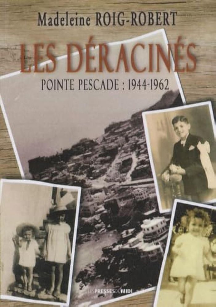 Couverture du livre « LES DERACINES » de Robert Madelein Roig, librairie Les Contes Infusés à Corte