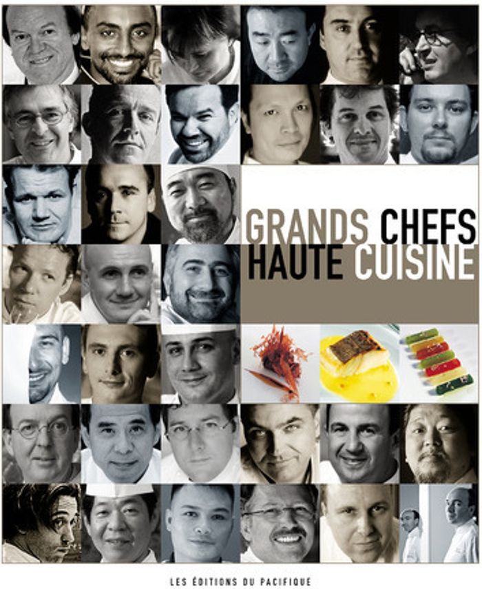 Couverture du livre « GRANDS CHEFS HAUTE CUISINE » de Collectif, librairie Les Contes Infusés à Corte