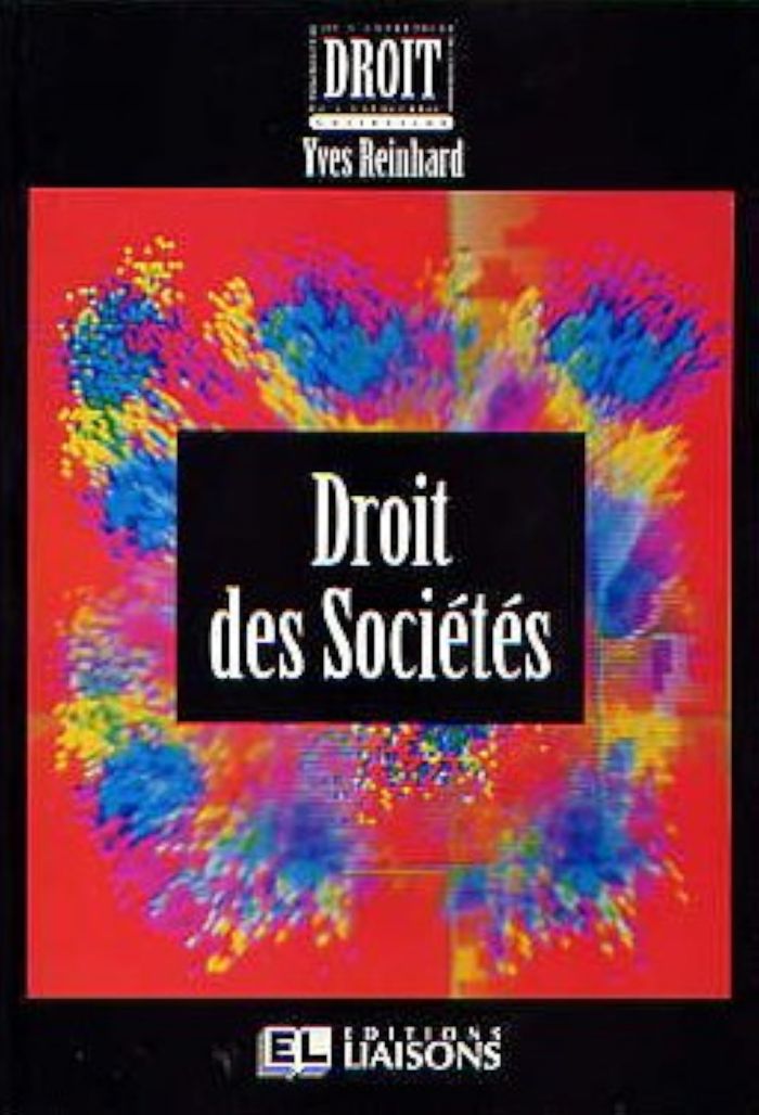 Couverture du livre « DROIT DES SOCIETES », librairie Les Contes Infusés à Corte