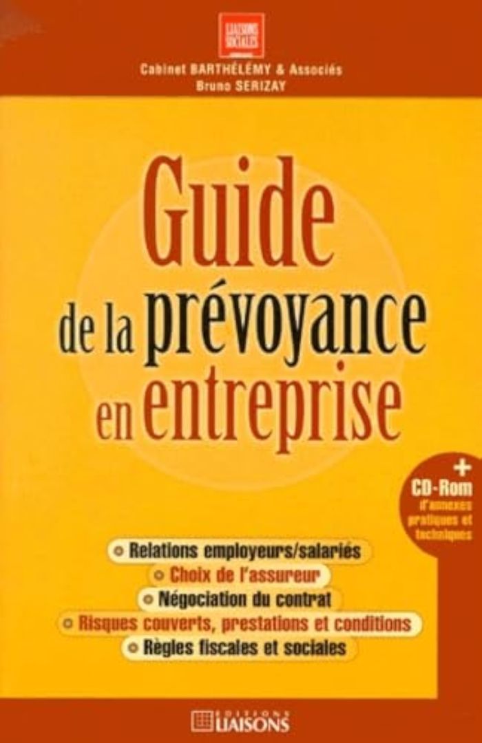 Couverture du livre « GUIDE DE LA PREVOYANCE » de Serisay, librairie Les Contes Infusés à Corte