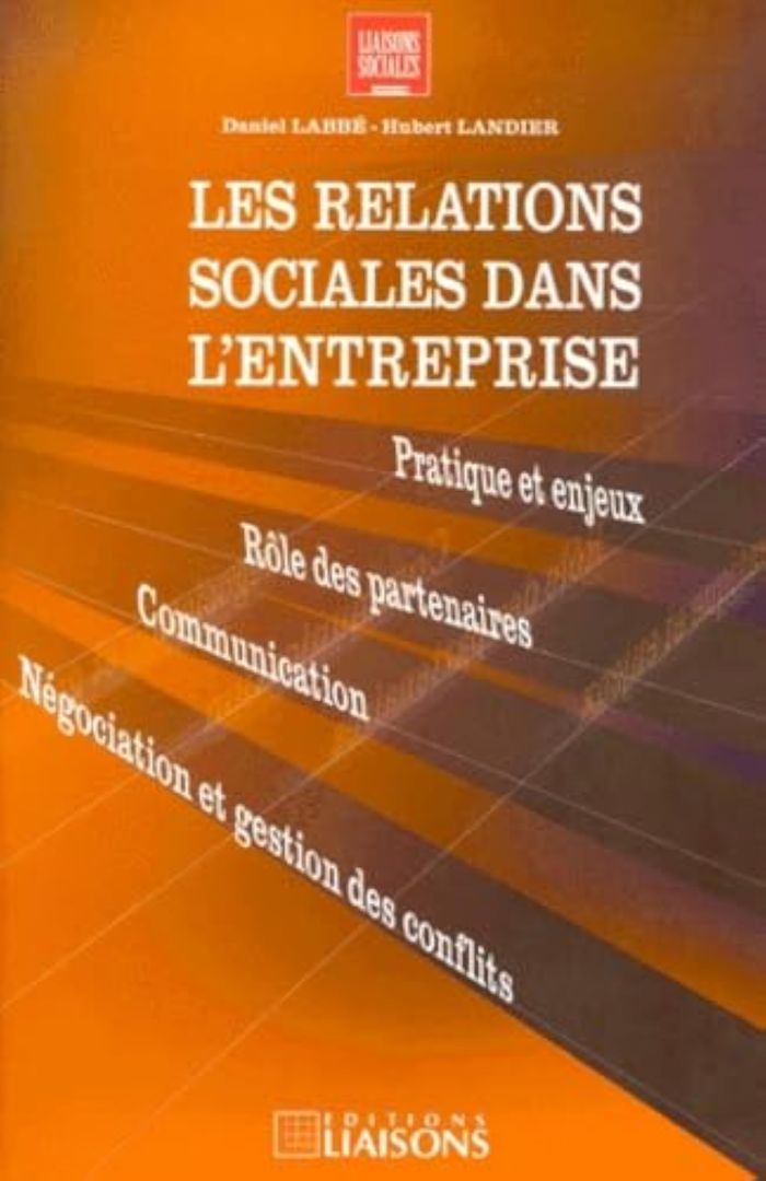 Couverture du livre « RELATION SOCIALE DANS ENT », librairie Les Contes Infusés à Corte