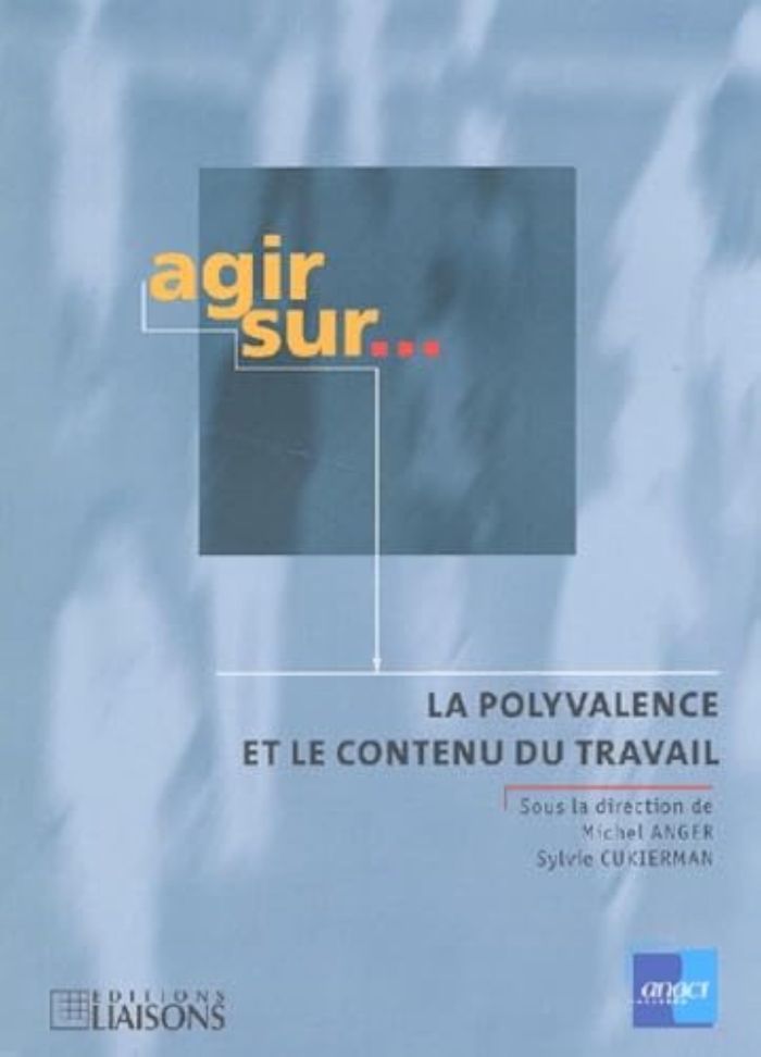 Couverture du livre « AGIR SUR LA POLYVALENCE ET LE CONTENU DU TRAVAIL » de M.Anger S.Cukierman, librairie Les Contes Infusés à Corte