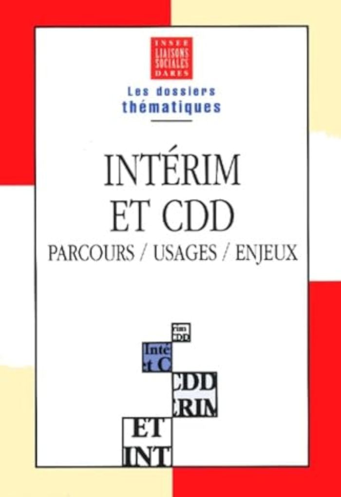 Couverture du livre « INTERIM ET CDD », librairie Les Contes Infusés à Corte