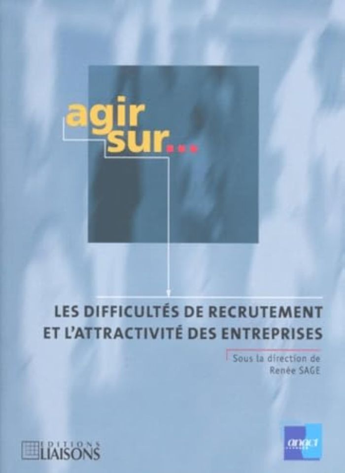 Couverture du livre « AGIR SUR LES DIFFICULTES DE RECRUTEMENT », librairie Les Contes Infusés à Corte