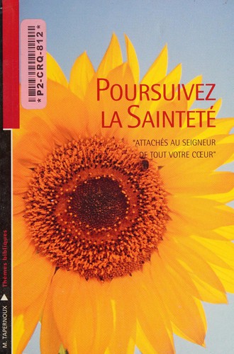 Couverture du livre « POURSUIVEZ LA SAINTETE », librairie Les Contes Infusés à Corte