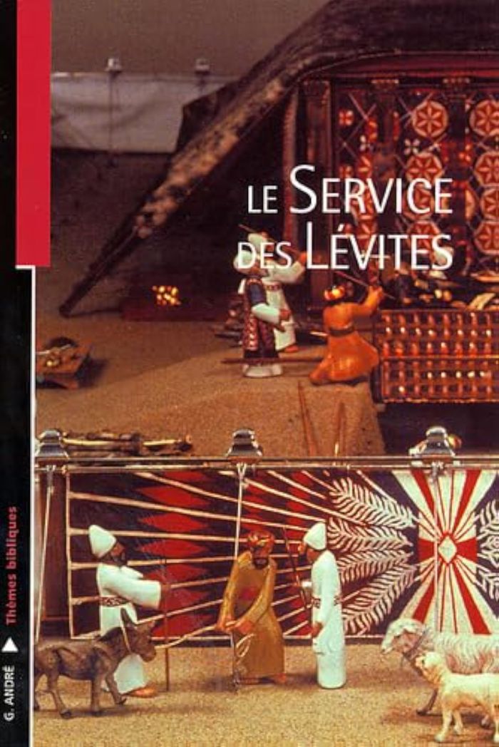Couverture du livre « LE SERVICE DES LEVITES » de Georges Andre, librairie Les Contes Infusés à Corte