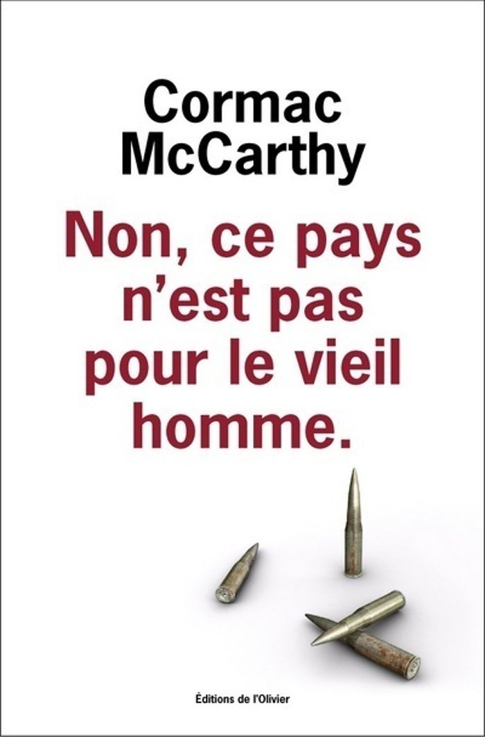 Couverture du livre « Non, ce pays n'est pas pour le vieil homme » de Cormac McCarthy, librairie Les Contes Infusés à Corte
